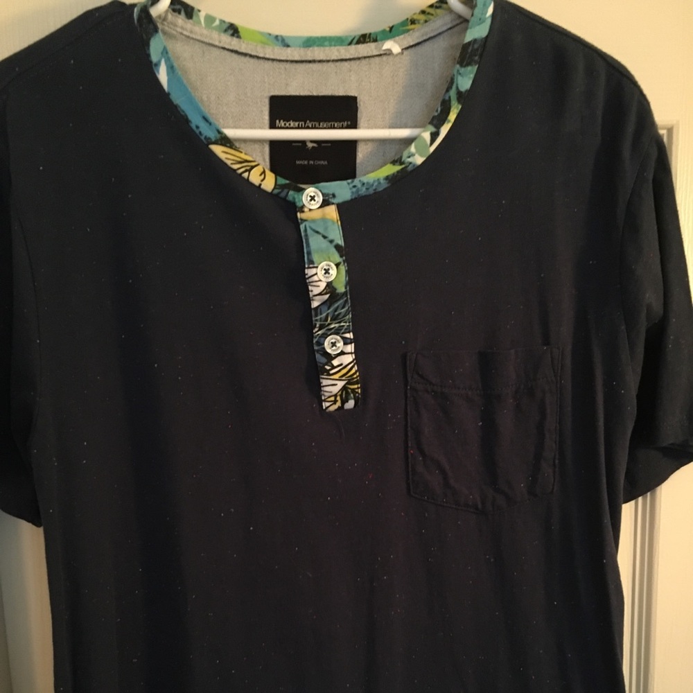 Modern amusement T-shirt.